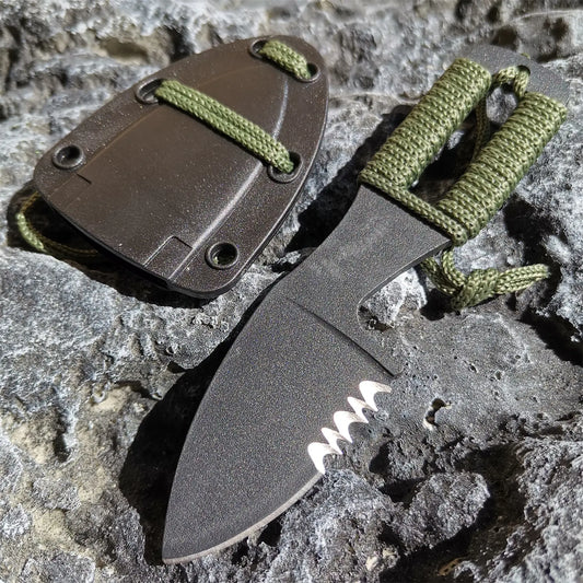 Multi Function Outdoor Tactical Straight Knife